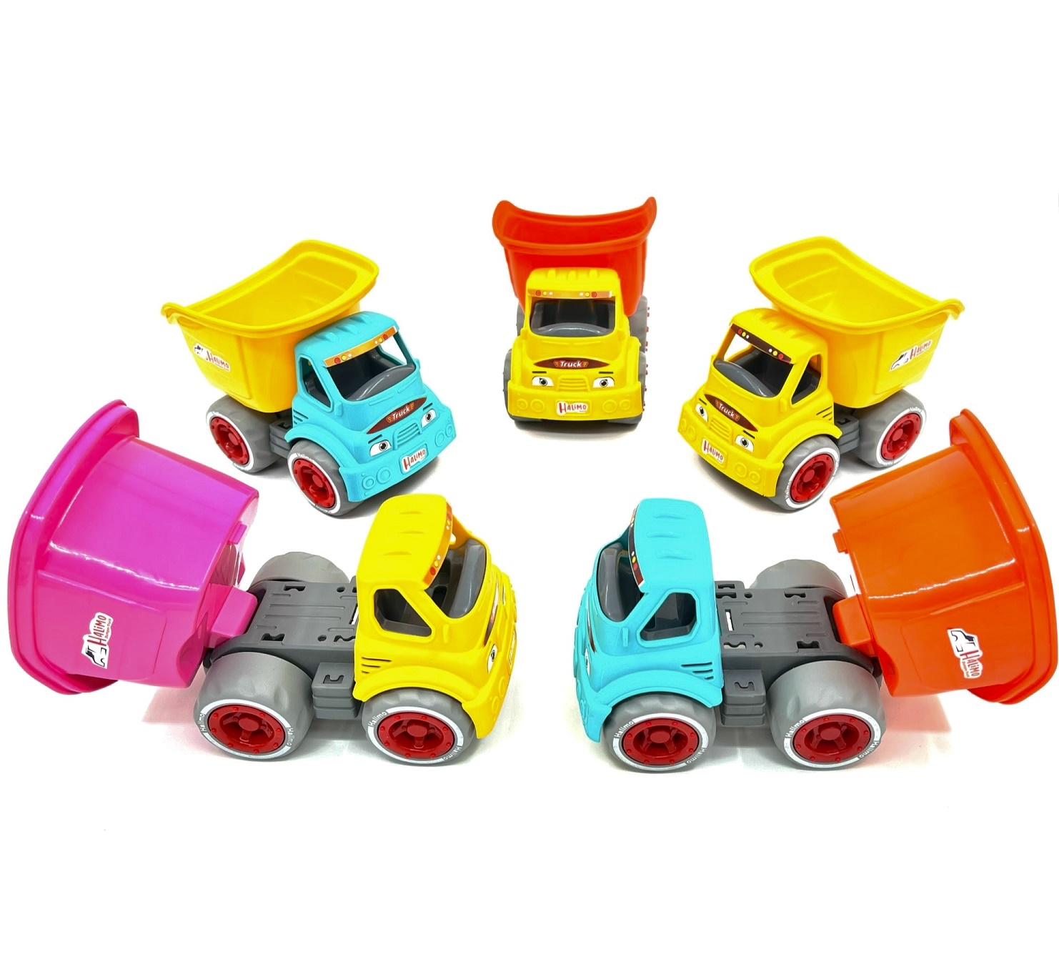 ماشین کمپرسی هالیمو ۴۵ عددی توری چند رنگ